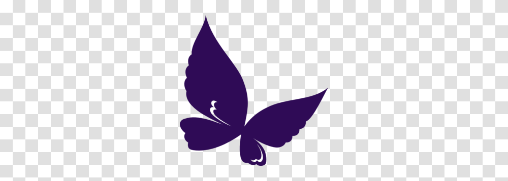 Dark Purple Butterfly Clip Art, Flower, Plant, Animal, Silhouette Transparent Png