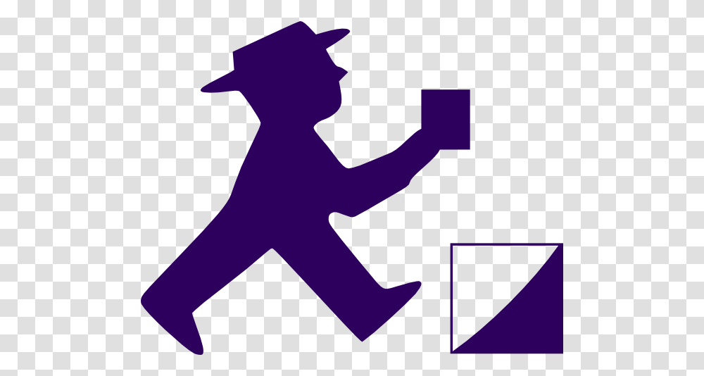 Dark Purple Man Clip Arts For Web, Person, Human, Silhouette, Sport Transparent Png
