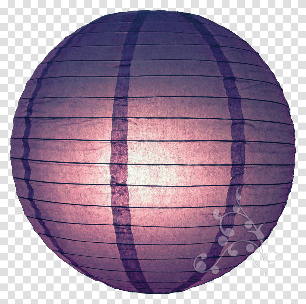 Dark Purple Round Paper Lantern, Sphere, Lampshade, Balloon, Rug Transparent Png