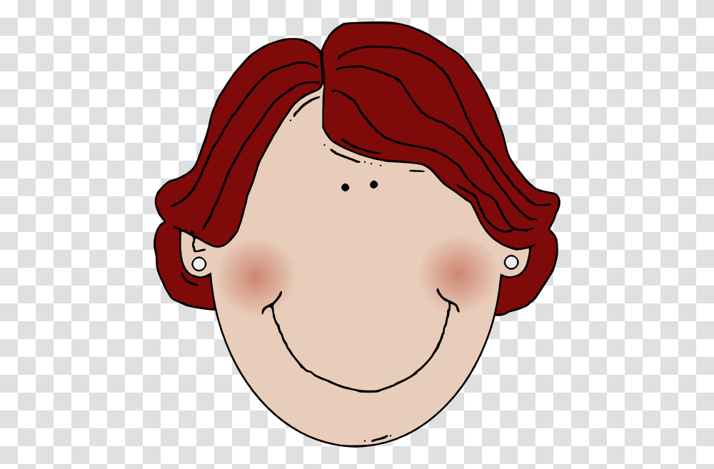 Dark Red Hair Middle Age Cartoon Clip Art, Apparel, Hat, Maroon Transparent Png