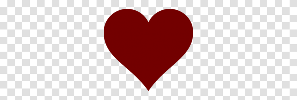 Dark Red Heart Clipart, Balloon, Cushion, Pillow Transparent Png