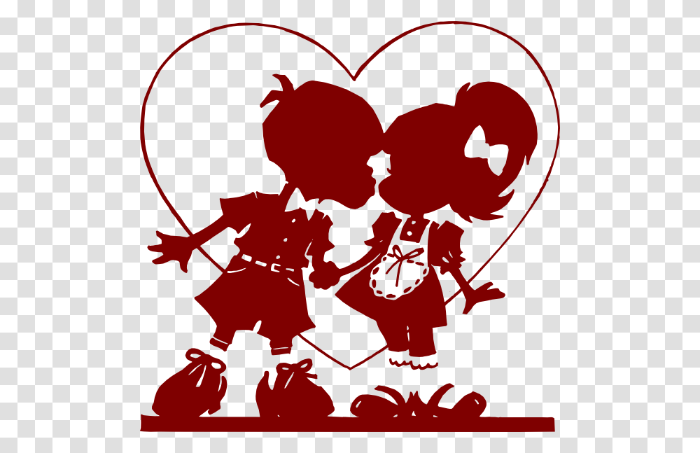 Dark Red Kiss Clip Johnnie Taylor I Found A Love, Silhouette, Stencil, Cupid Transparent Png