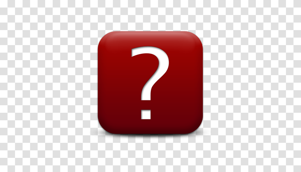 Dark Red Question Mark Icon, Number, First Aid Transparent Png