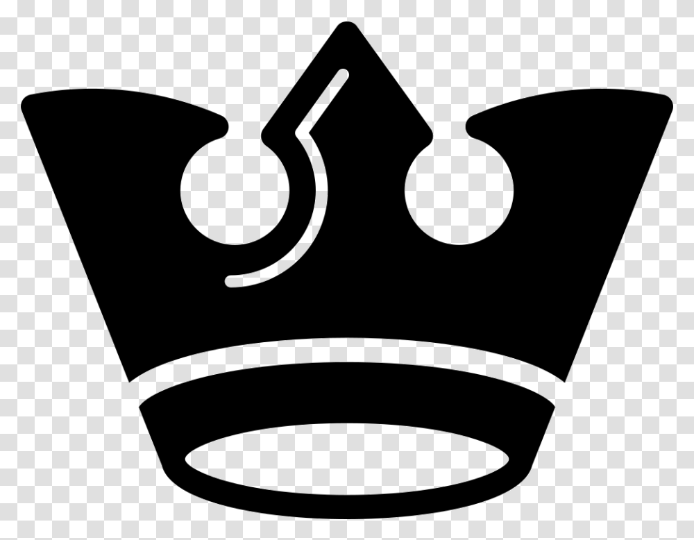 Dark Royal Crown Of Vintage Design Crown Of Queen White And Black, Lamp, Stencil, Jewelry Transparent Png