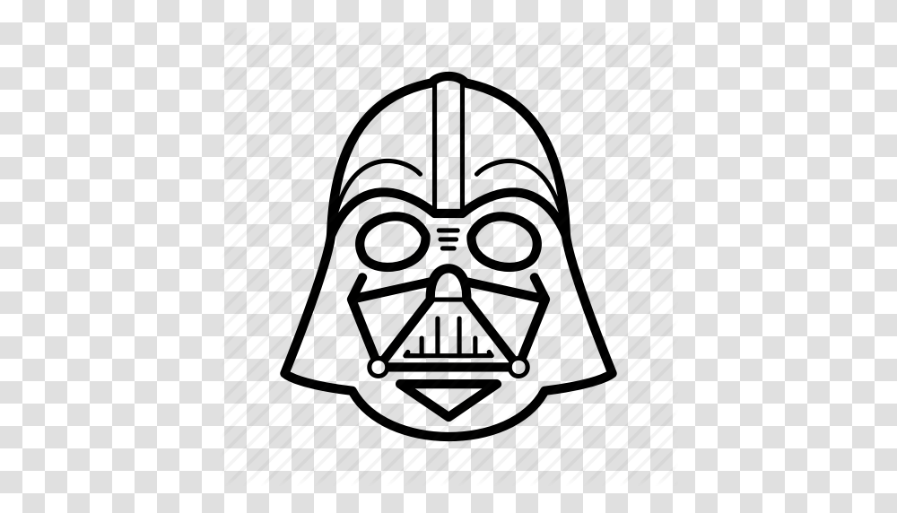 Dark Side Darth Vader Helmet Skywalker Star Wars Starwars Icon, Triangle, Cone Transparent Png