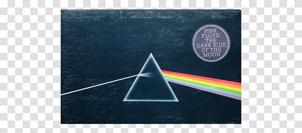 Dark Side Of The Moon Album Cover, Triangle, Light Transparent Png