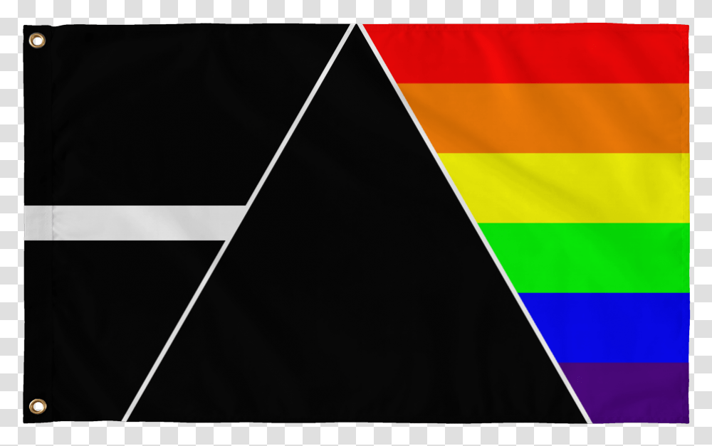 Dark Side Of The Moon, Triangle, Flag, Screen Transparent Png