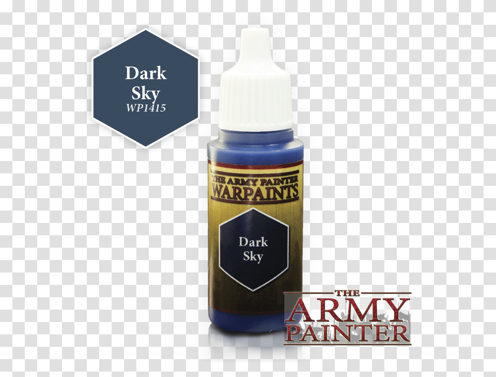 Dark Sky Paint Army Painter Alien Purple, Bottle, Label, Cosmetics Transparent Png