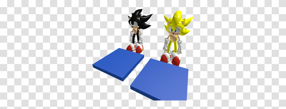 Dark Sonic And Super Roblox Action Figure, Figurine, Toy Transparent Png