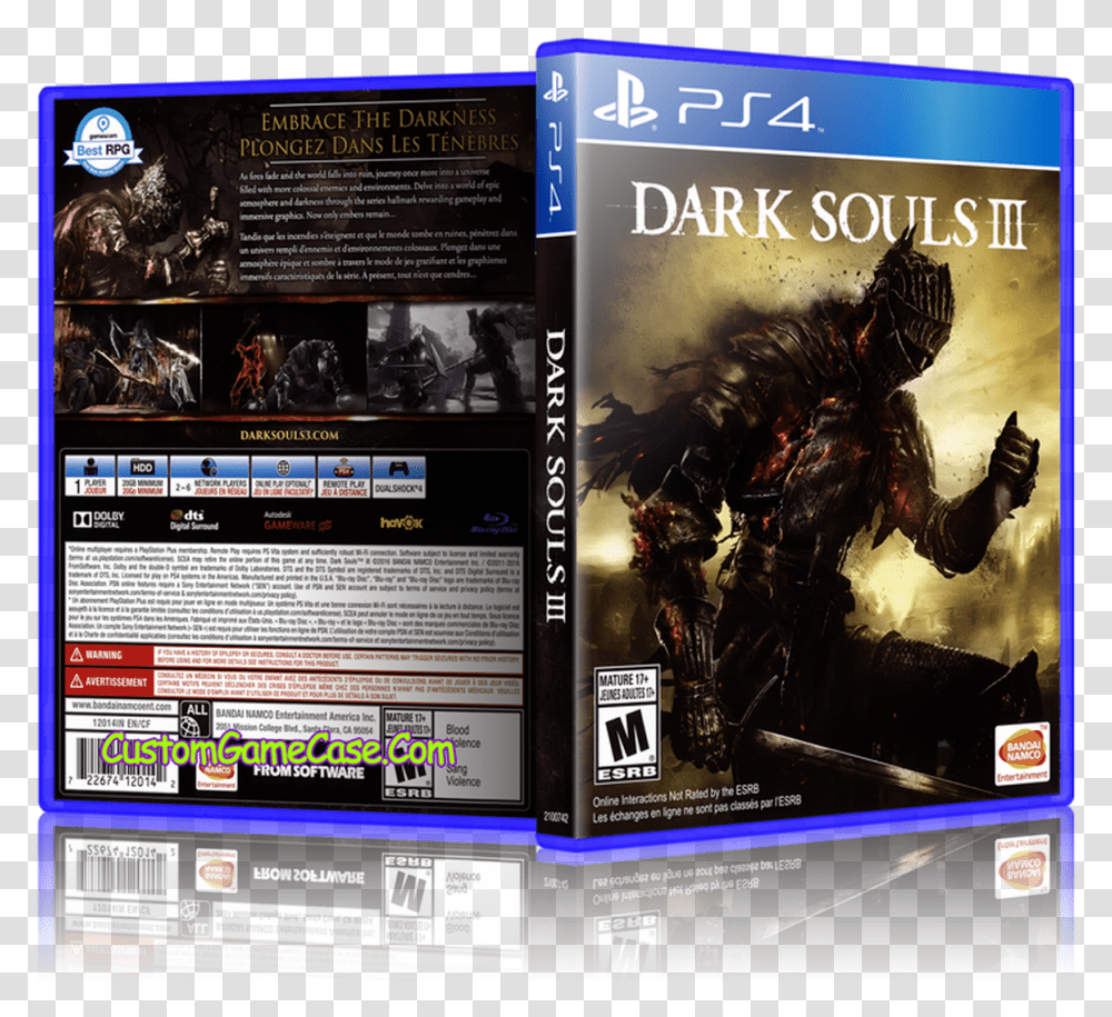 Dark Souls Iii Dark Souls 3 Case, Poster, Advertisement, Person, Dvd Transparent Png
