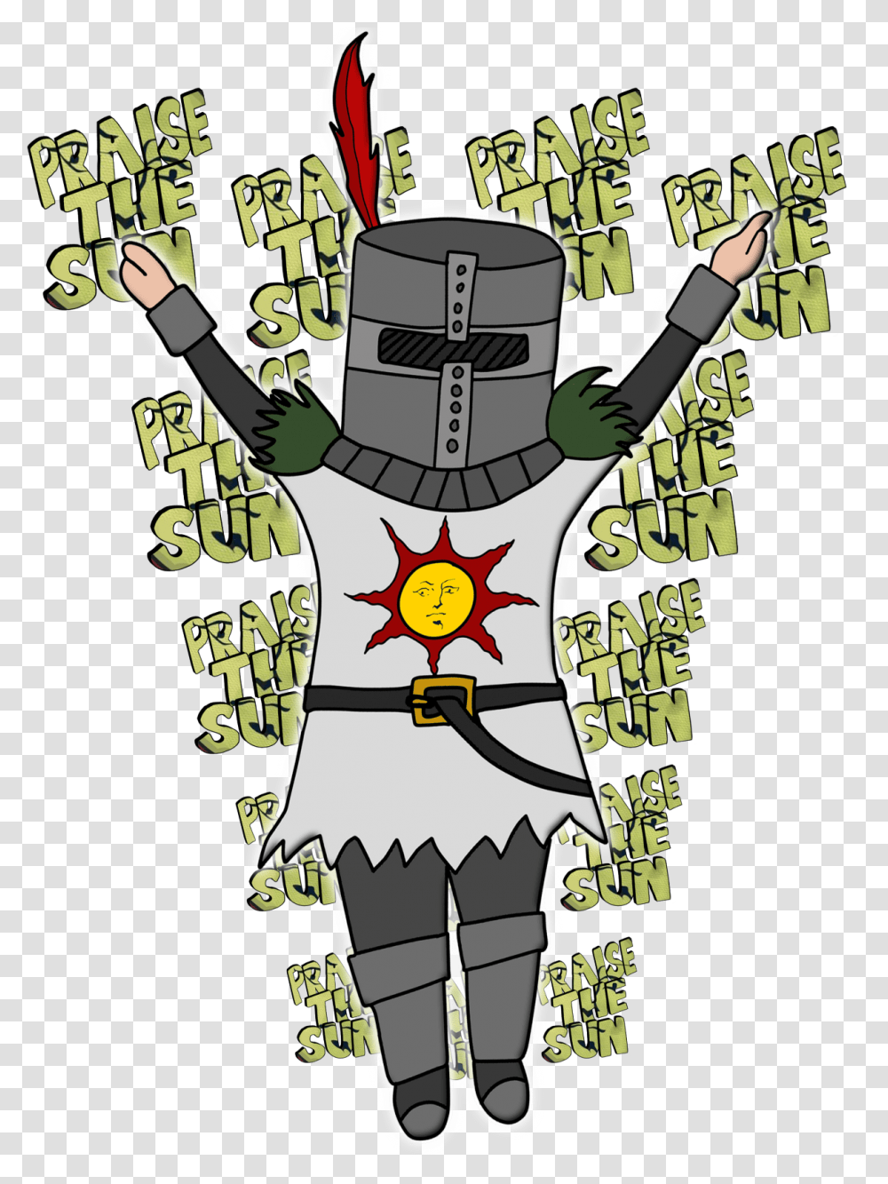 Dark Souls Solaire Shirt, Armor, Advertisement, Knight, Poster Transparent Png