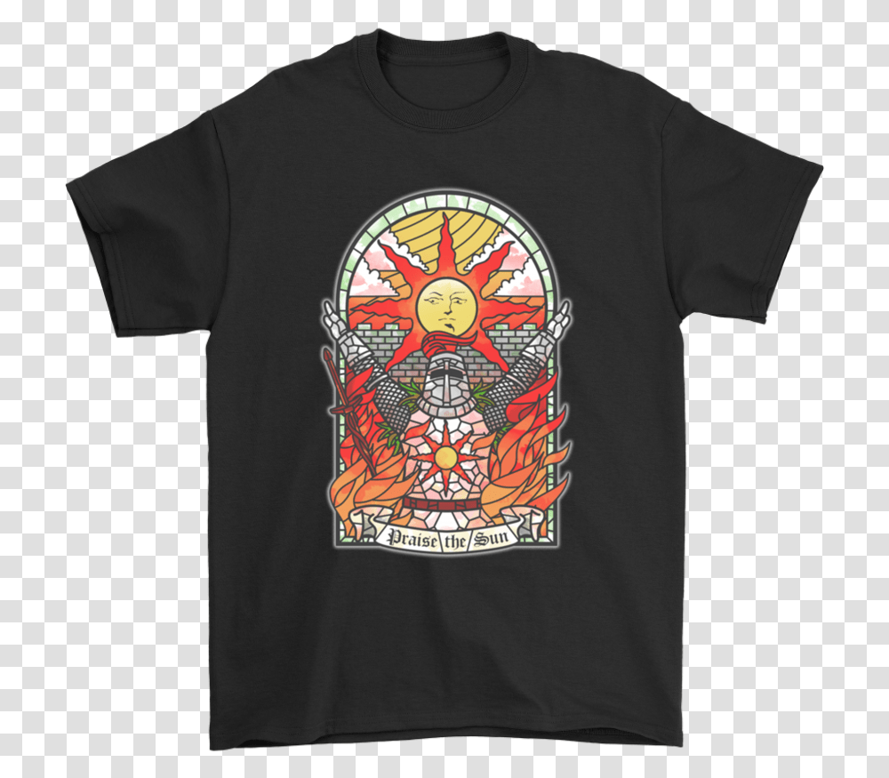 Dark Souls T Shirt Praise The Sun, Apparel, T-Shirt, Sleeve Transparent Png