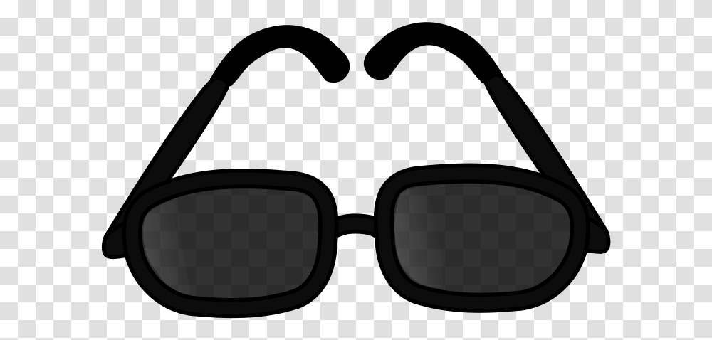 Dark Sunglasses Clip Arts For Web Sunglass Clipart Black And White, Accessories, Accessory, Goggles Transparent Png
