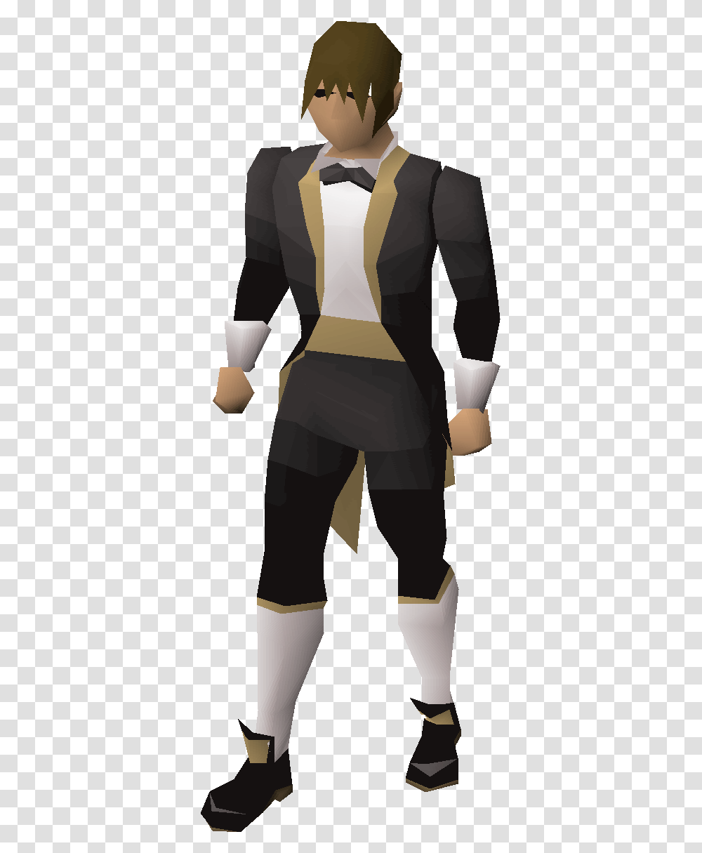 Dark Tuxedo Jacket Osrs, Costume, Person, Crowd Transparent Png