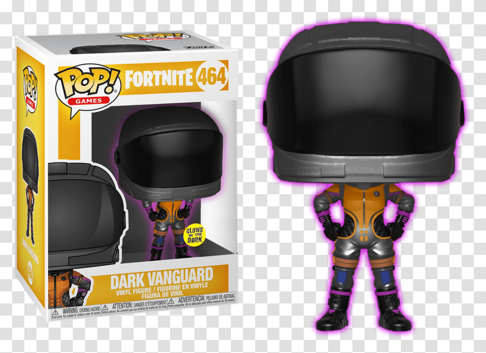 Dark Vanguard Glow In The Dark Pop Vinyl Figure, Helmet, Apparel, Robot Transparent Png