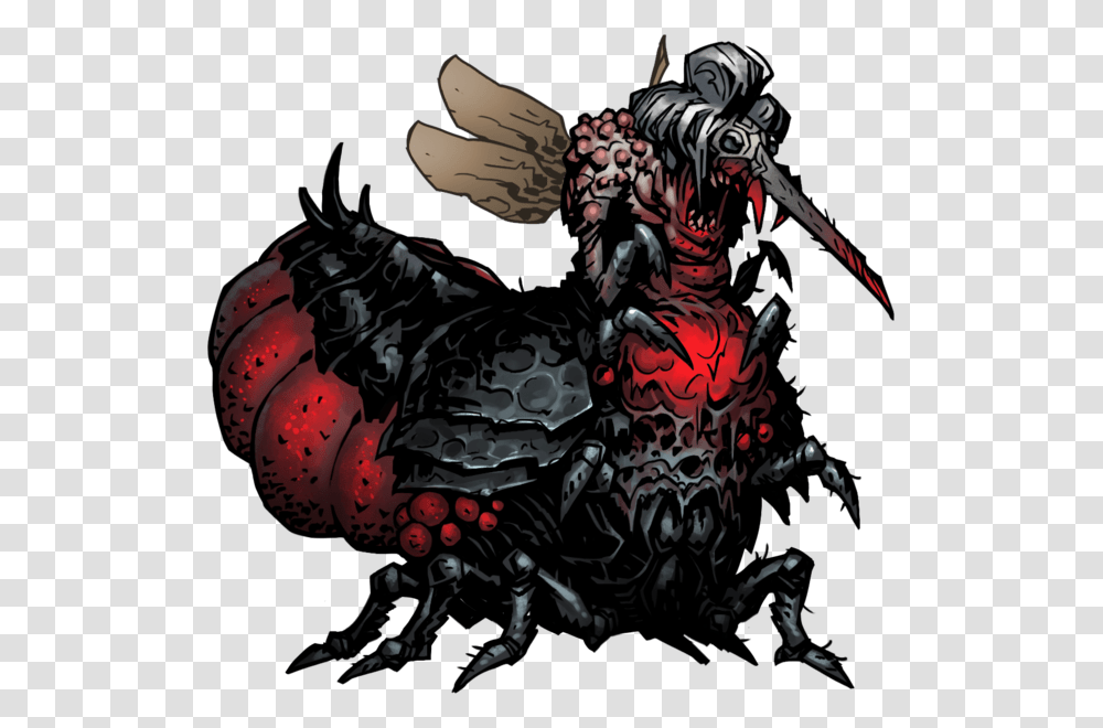 Darkest Dungeon Bosses Art, Knight, Dragon, Sweets, Food Transparent Png
