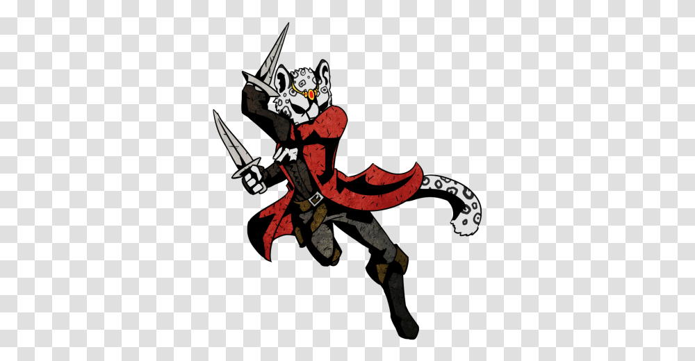 Darkest Dungeon Cloud The Kitter By Rainmelodies Fur Cartoon, Person, Human, Pirate, Samurai Transparent Png