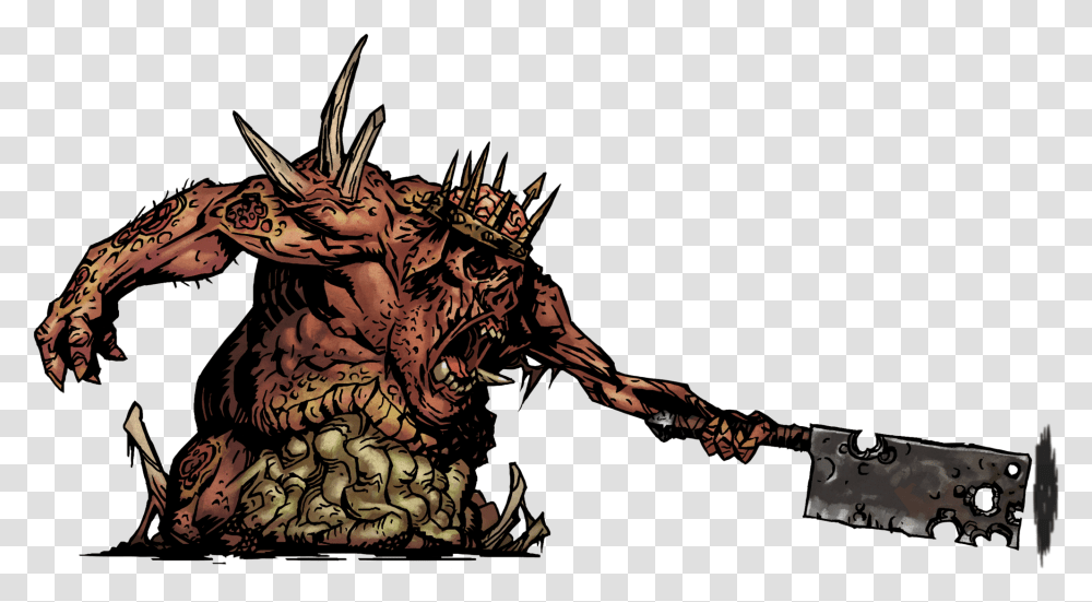 Darkest Dungeon Enemies, Skin, Photography, Dragon, Samurai Transparent Png