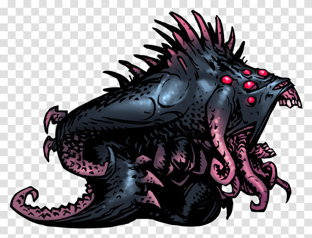 Darkest Dungeon Shambler, Dragon, Horse, Mammal, Animal Transparent Png