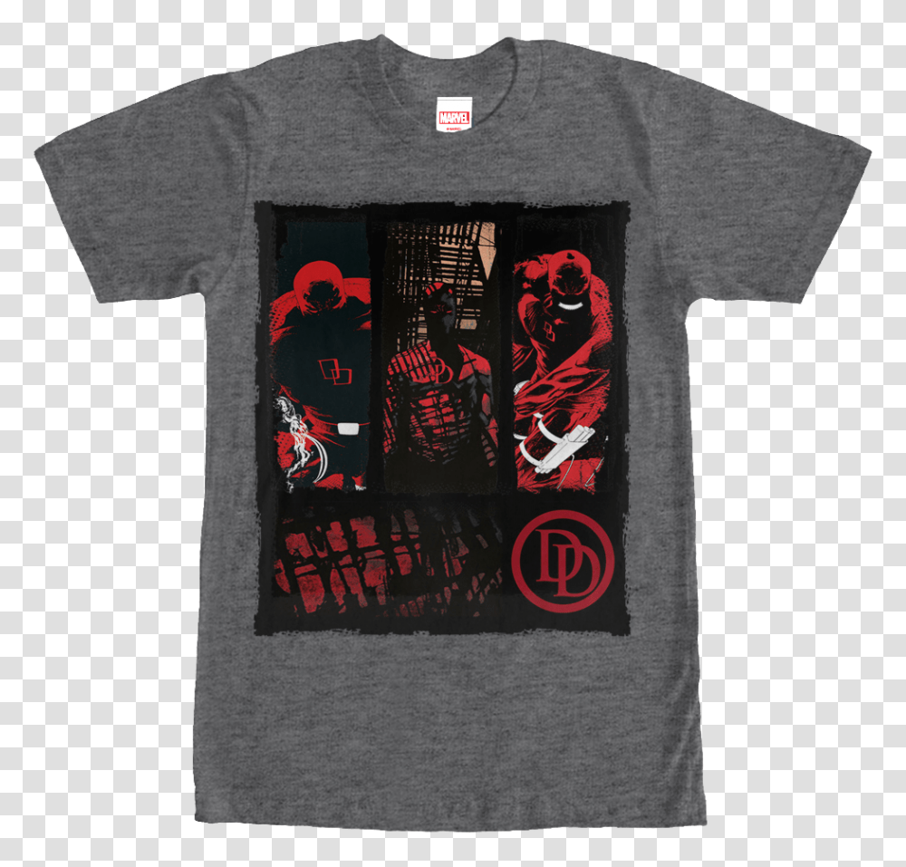 Darkness Collage Daredevil T Shirt Para Estampar La Luna, Apparel, T-Shirt, Person Transparent Png