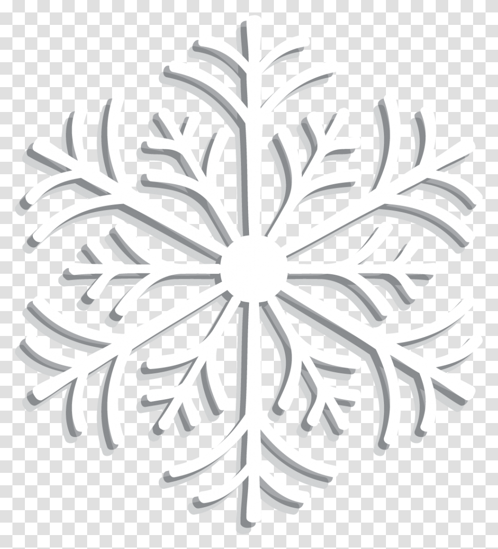 Darkness, Snowflake, Spider, Invertebrate, Animal Transparent Png