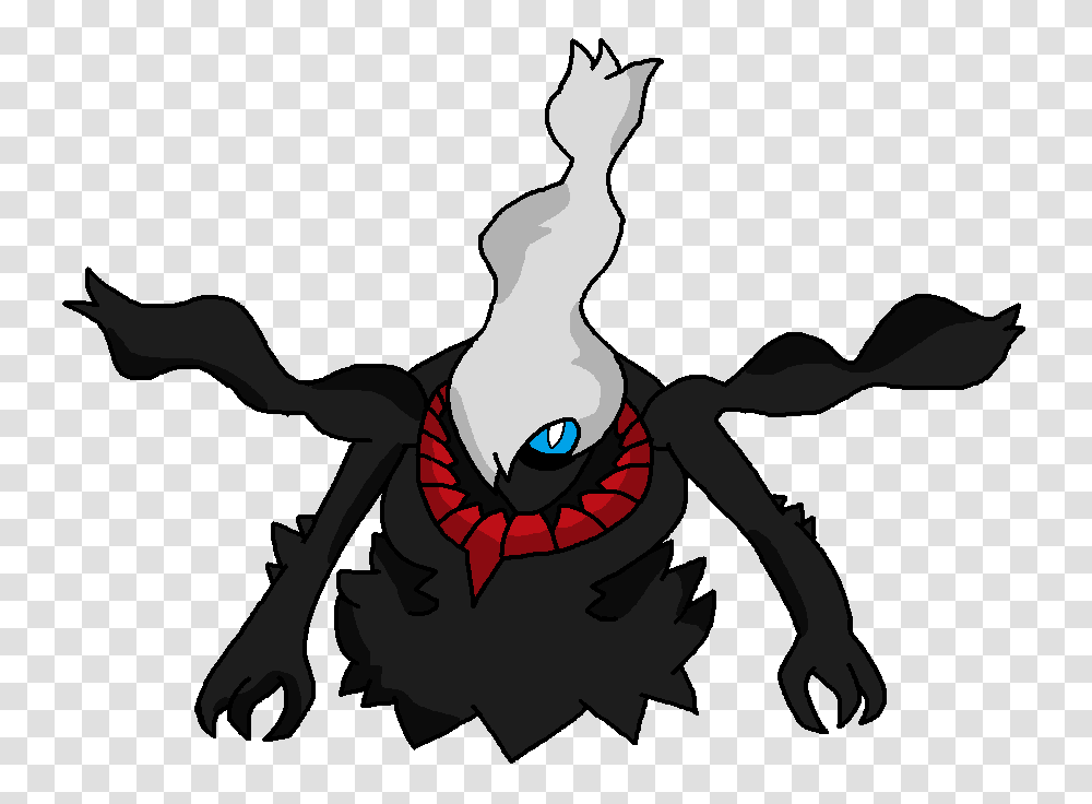 Darkrais Battle Pose, Animal, Stencil Transparent Png