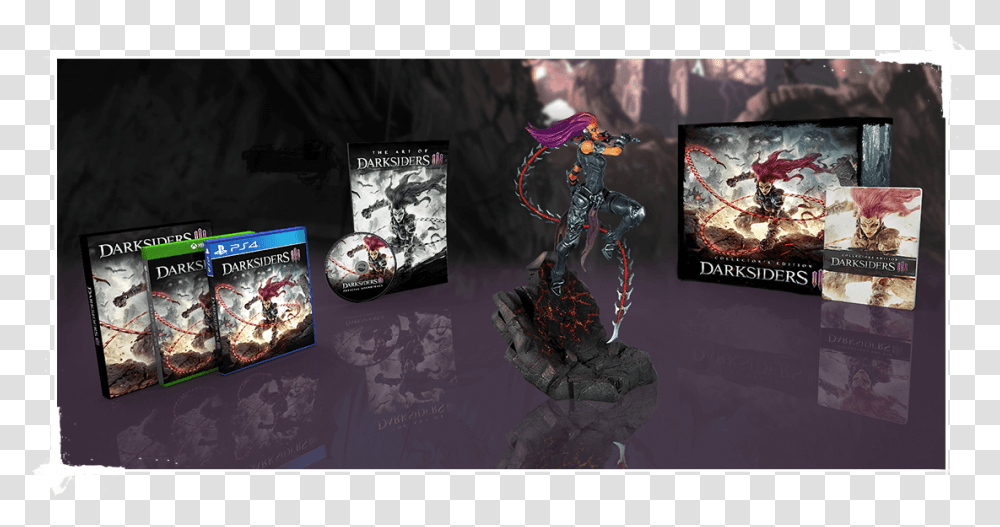 Darksiders 3 Collector's Edition Darksiders 3 Collector's Edition, Monitor, Screen, Electronics, Display Transparent Png