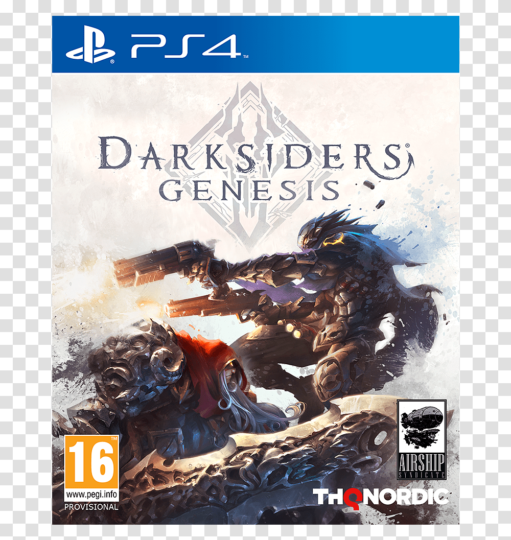 Darksiders Genesis Xbox One, Poster, Advertisement, Dragon Transparent Png