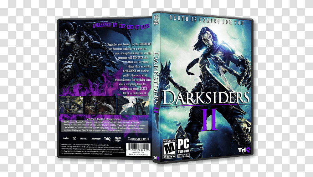 Darksiders, Person, Human, Poster, Advertisement Transparent Png