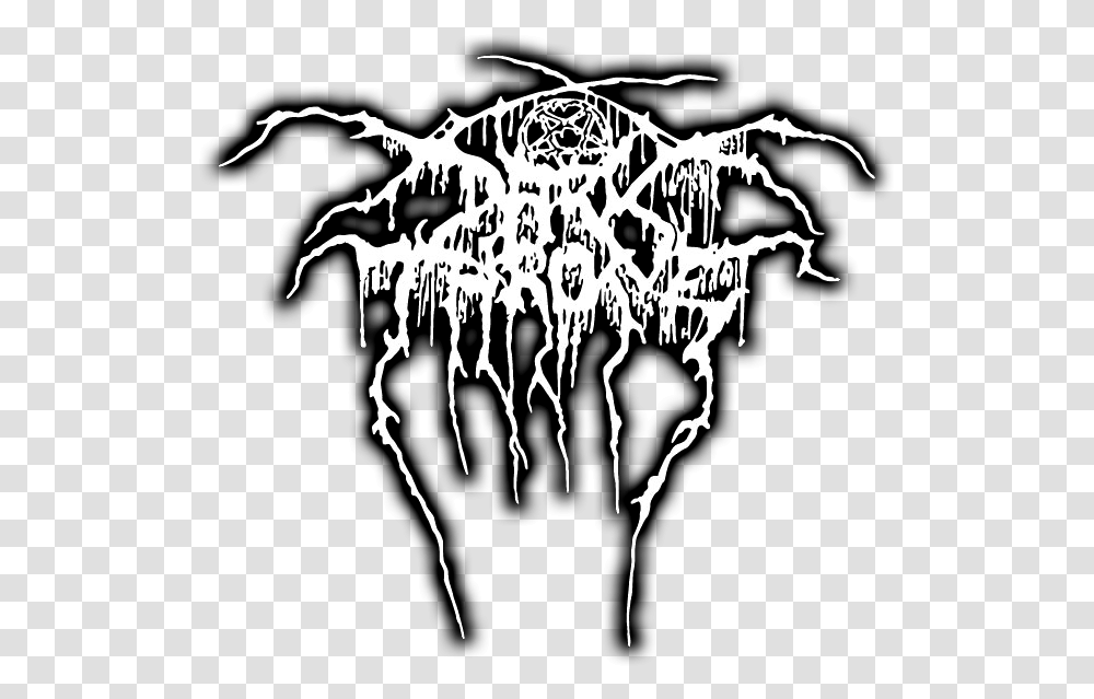 Darkthrone Logo Darkthrone Logo, Stencil, Plant, Root Transparent Png