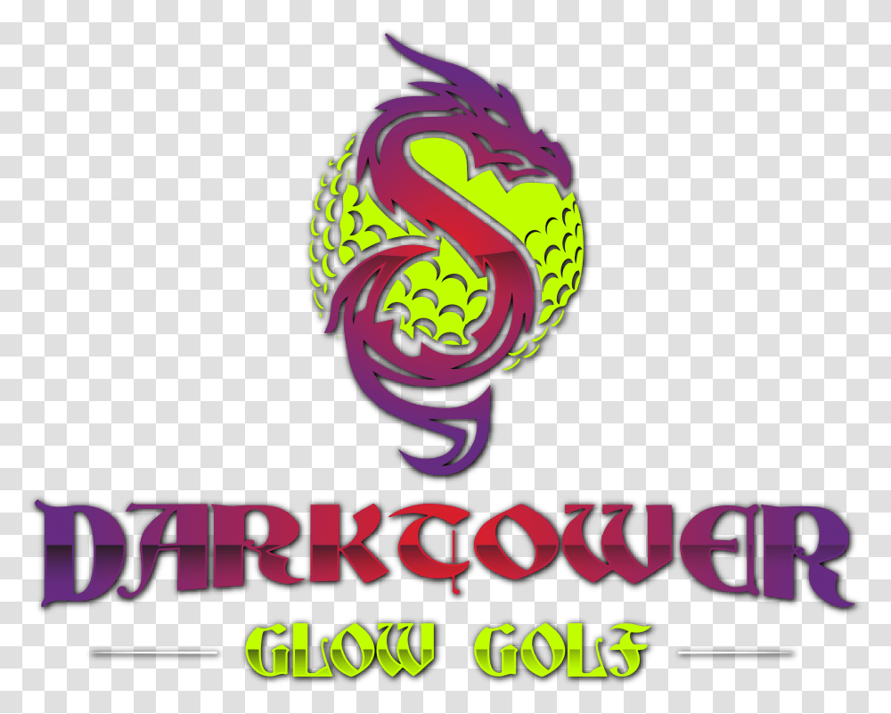 Darktower Glow Golf Graphic Design, Label Transparent Png