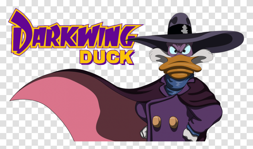 Darkwing Duck Image Darkwing Duck Clipart Background, Person, Crowd Transparent Png