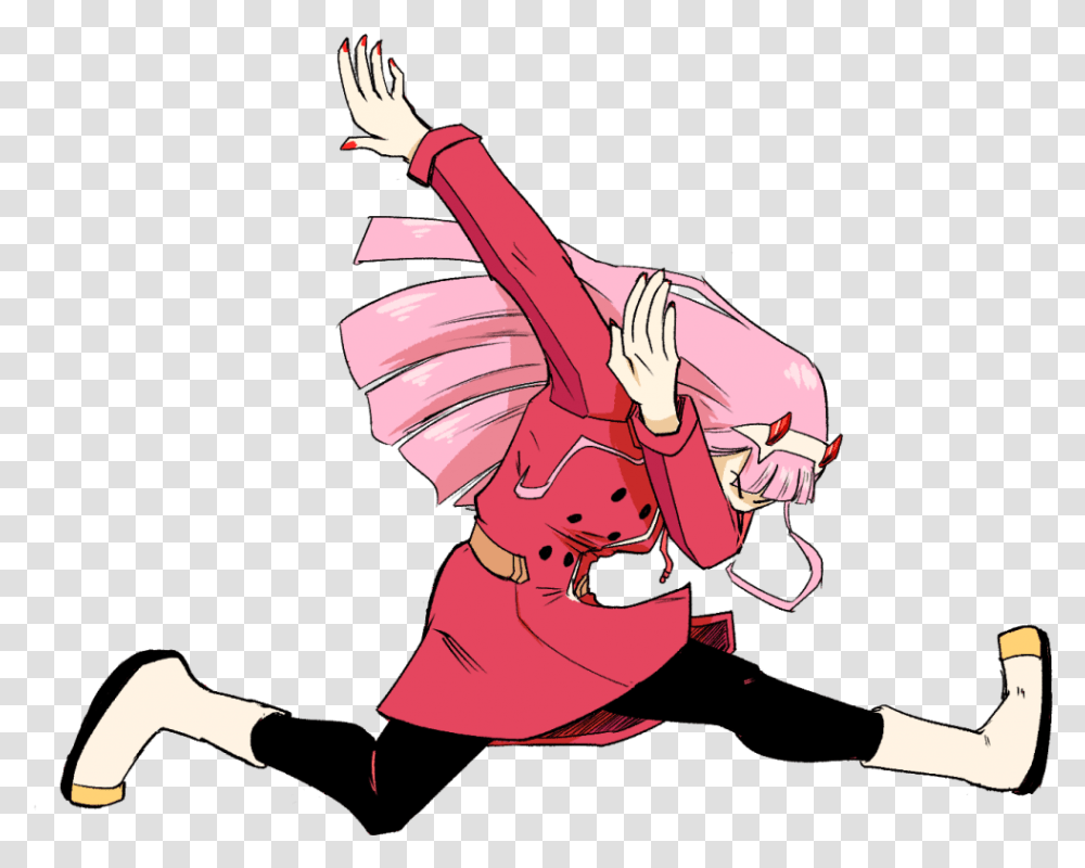 Darling In The Franxx Memes, Performer, Person, Human, Dance Pose Transparent Png