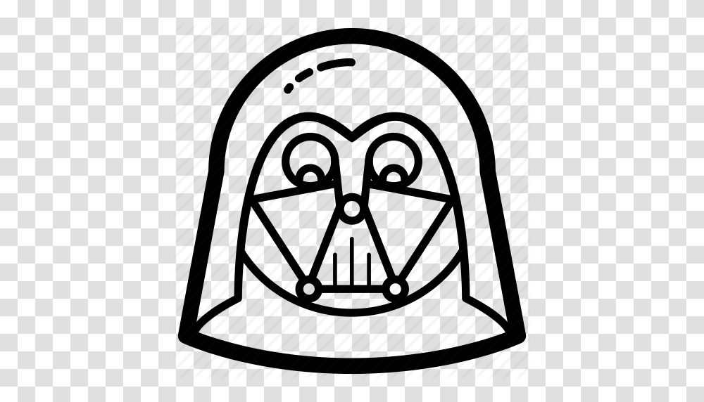 Darth Emoji Emoticon Enemy Vader Villan, Plant, Steamer, Rug Transparent Png