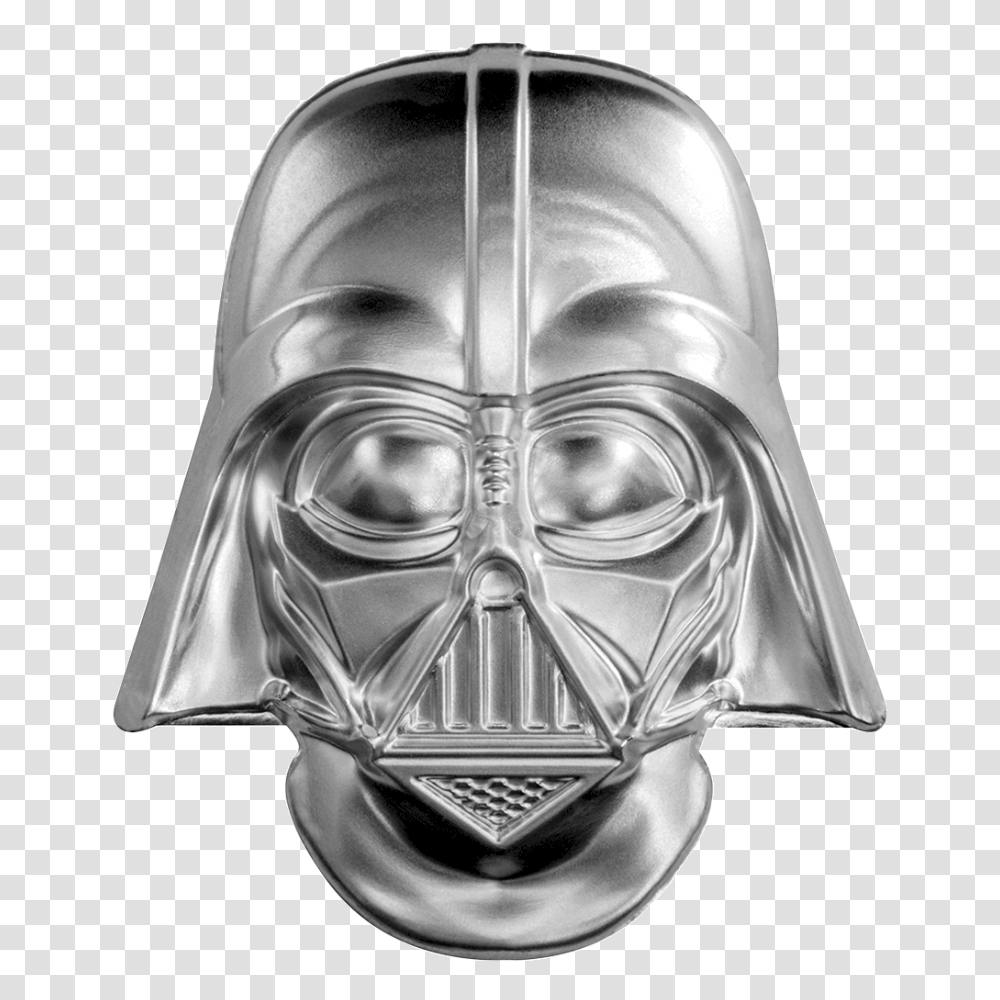 Darth Helmet Star Wars Helmets 2019 Darth Vader Coin, Alien, Head, Lamp, Sculpture Transparent Png