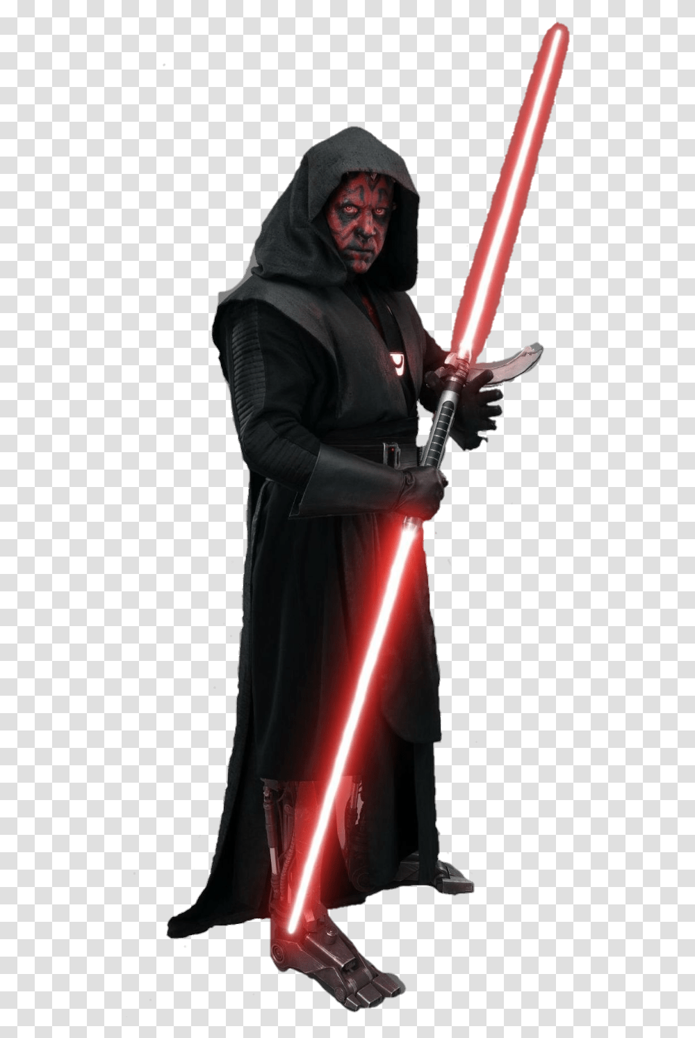 Darth Maul Background, Duel, Light, Person Transparent Png