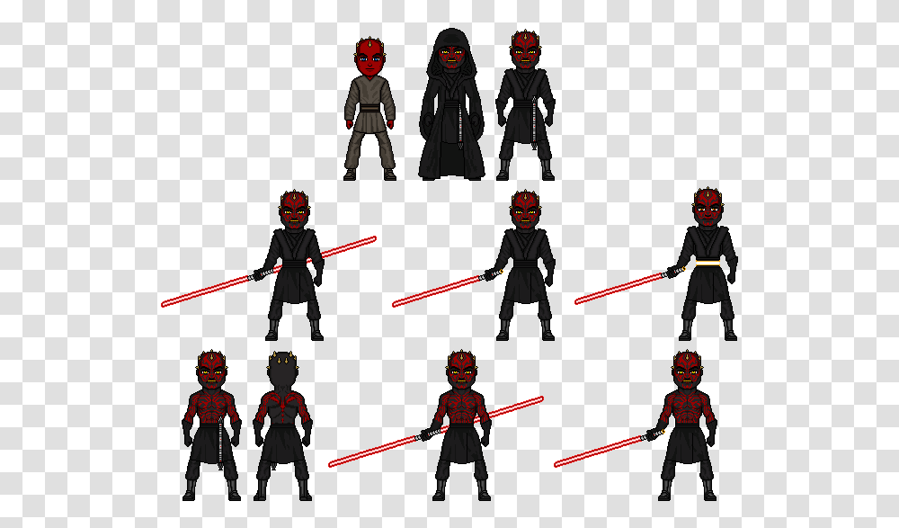 Darth Maul By Theo Kyp Serenno Action Figure, Duel, Person, Human, Samurai Transparent Png