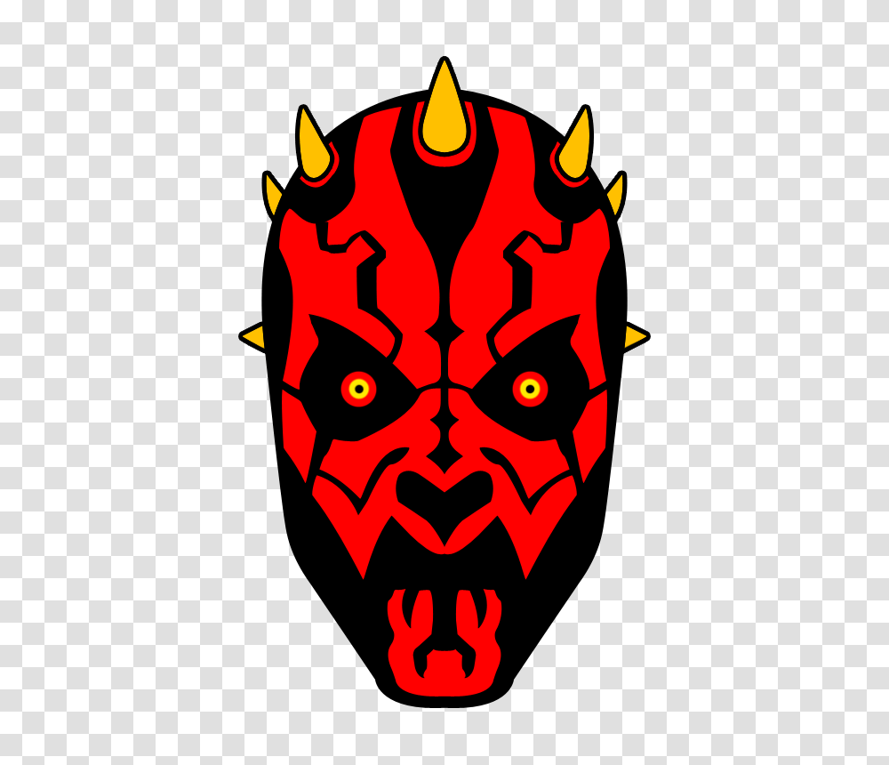 Darth Maul Clipart, Label, Sticker, Poster Transparent Png