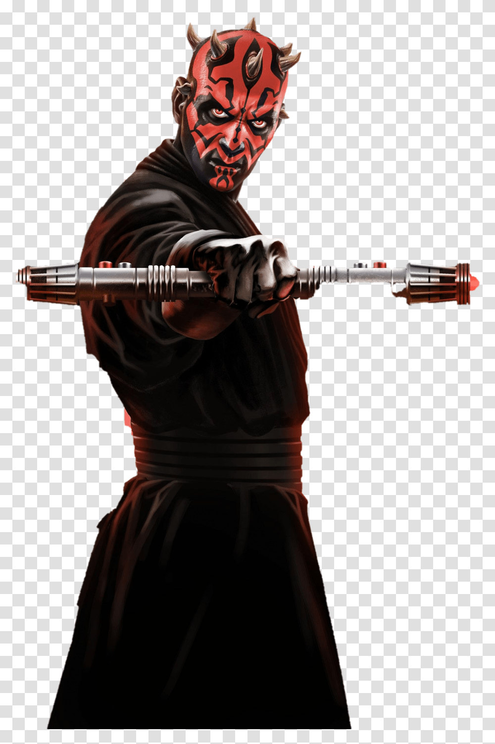 Darth Maul Image Costume, Person, Ninja, Leisure Activities Transparent Png