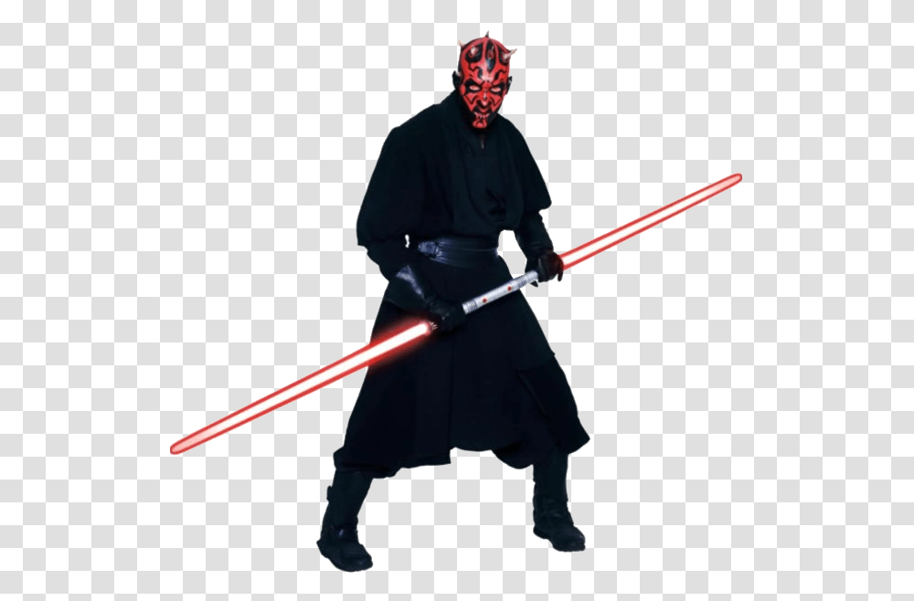 Darth Maul Image, Ninja, Person, Human, Duel Transparent Png