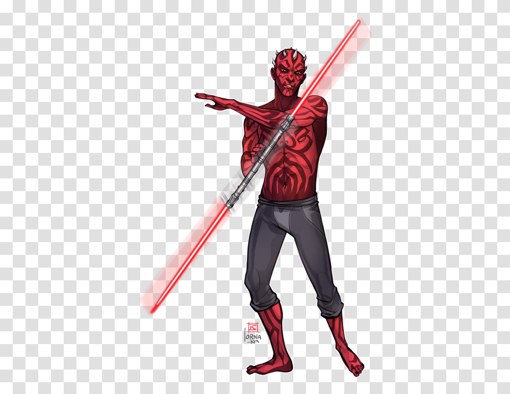 Darth Maul, Ninja, Person, Costume, People Transparent Png