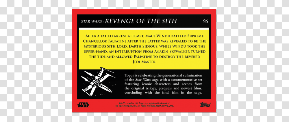 Darth Sideous Kills Mace Windu Trudgen Star Wars, Advertisement, Poster, Flyer, Paper Transparent Png