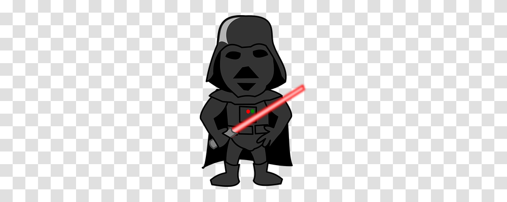 Darth Vader Person, Stencil, Ninja, Duel Transparent Png