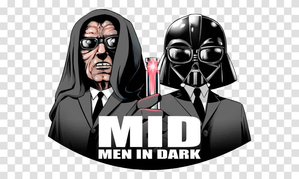 Darth Vader And Darth Sidious As Men In Black Preview Sheev Palpatine, Sunglasses, Accessories, Accessory, Head Transparent Png