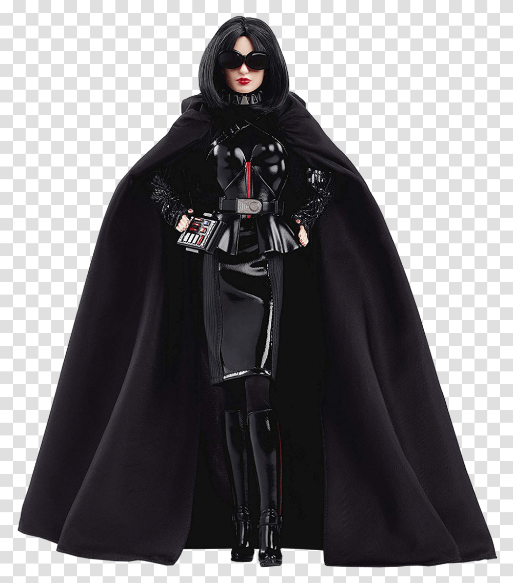 Darth Vader Barbie, Apparel, Fashion, Cloak Transparent Png