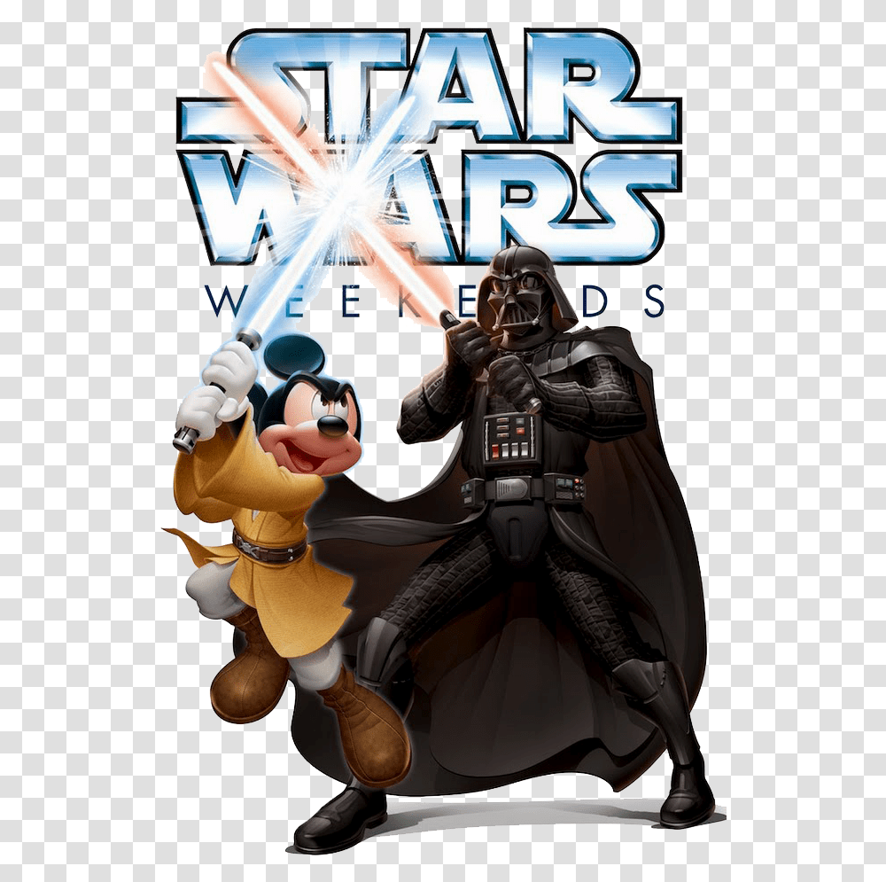 Darth Vader Clipart Disney Star Wars Weekends 2011, Person, Human, Ninja, Duel Transparent Png