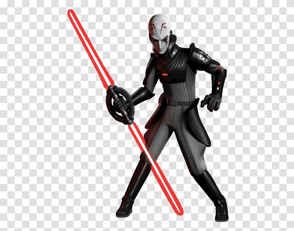 Darth Vader Clipart Sith Star Wars Inquisitor, Ninja, Costume, Person, Human Transparent Png