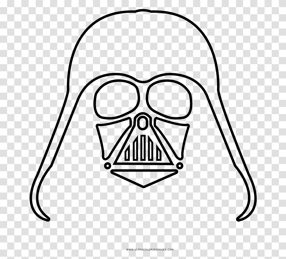 Darth Vader Coloring, Gray, World Of Warcraft Transparent Png