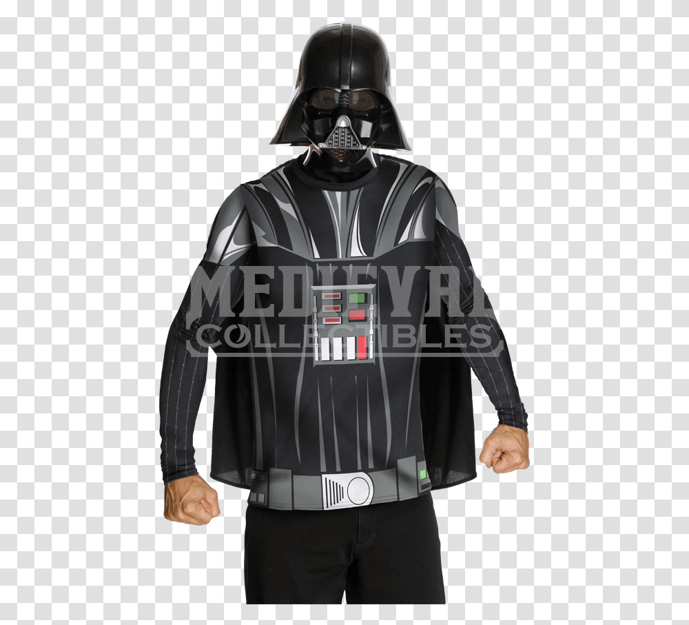 Darth Vader Face Star Wars Costumes Darth Vader, Apparel, Person, Human Transparent Png