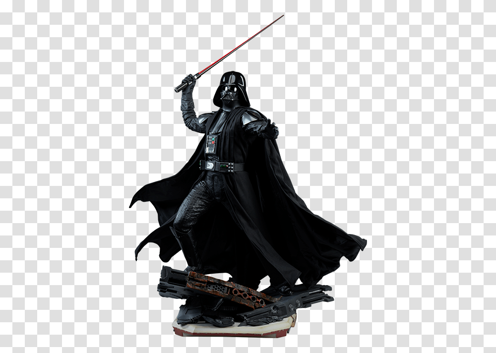 Darth Vader Figurine, Apparel, Person, Human Transparent Png